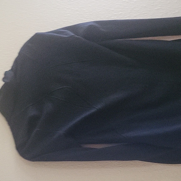 Helmut Lang 100% wool shawl collar asymmetrical zip jacket - Picture 11 of 14